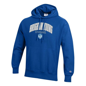 BYU Cougars Champion Hoodie 2XLarge Blue