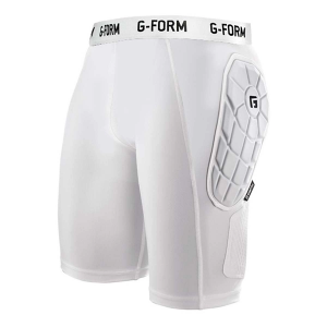 Women's G-Form Heist Fastpitch Softball Sliding Base Layer Shorts Large White