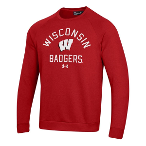 Wisconsin Badgers Under Armour Crew Medium Flawless