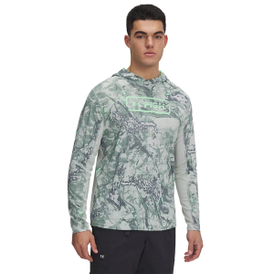 Men's Under Armour Fish Pro Camo Long Sleeve T-Shirt 2XLarge Green