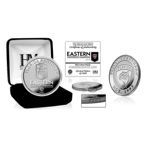 Highland Mint Florida Panthers 2025 NHL Eastern Conference Champions Silver Coin