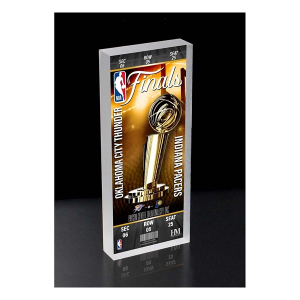 Highland Mint Oklahoma City Thunder VS Indiana Pacers 2025 NBA Finals Dueling 3D BlockArt