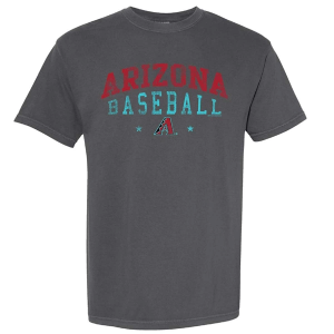Women's Arizona Diamondbacks Pigment T-Shirt Small Pepper