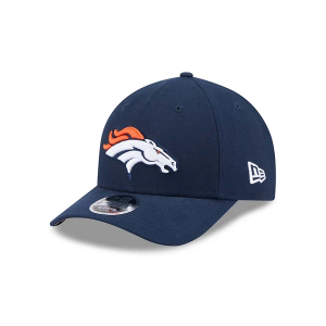 Denver Broncos New Era Team 9Forty Adjustable Hat One Size Navy