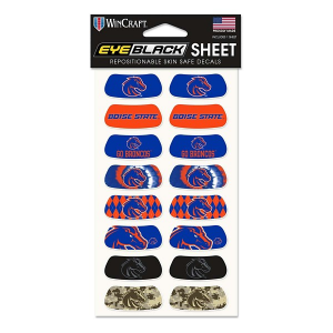 Wincraft Boise State Broncos Eyeblack Sticker Strips