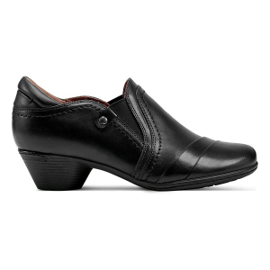 Women's Cobb Hill Laurel Shoes Shoes Wide 7.5 Black Leather