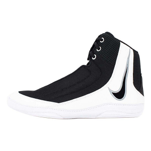 Men's Nike Inflict 4 Wrestling Shoes sneakers-athletic-shoes 12 Regular Black/White/Wolf Grey