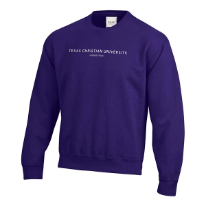 TCU Horned Frogs Gear For Sports Crew 2XLarge Purple