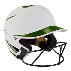 Women's Mizuno F6 Fastpitch Softball Batting Helmet with Mask
