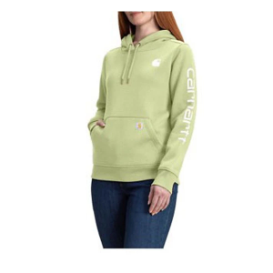 Women's Carhartt Clarksburg Graphic Sleeve Work Hoodie 3XLarge Early Spring