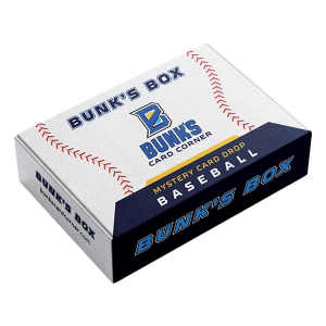 Bunks Baseball Mystery Card Drop Box