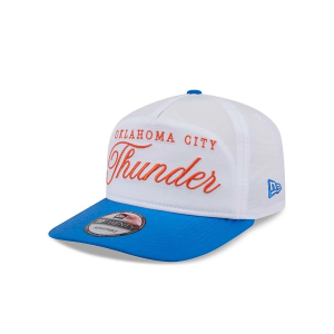 Oklahoma City Thunder New Era 2025 Draft 19Twenty Adjustable Hat One Size White