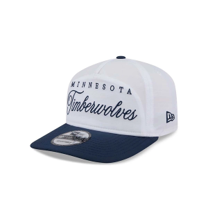 Minnesota Timberwolves New Era 2025 Draft 19Twenty Adjustable Hat One Size White