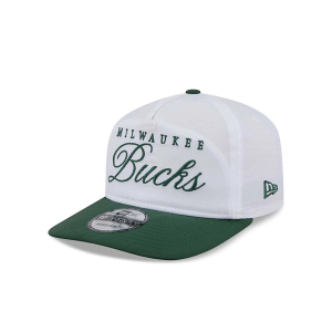 Milwaukee Bucks New Era 2025 Draft 19Twenty Adjustable Hat One Size White