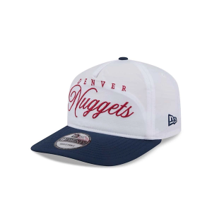 Denver Nuggets New Era 2025 Draft 19Twenty Adjustable Hat One Size White