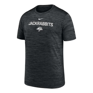 South Dakota State Jackrabbits Nike Sideline Velocity Kids' T-Shirt Small Black