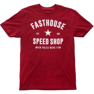 Men's FASTHOUSE Paragon T-Shirt Large Cardinal