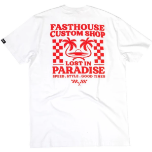 Men's FASTHOUSE Getaway T-Shirt Medium White