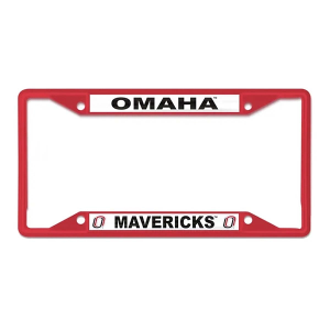 Wincraft Omaha Mavericks Color License Plate Frame