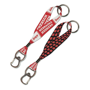 Wincraft Nebraska Cornhuskers Keystrap Bottle Opener