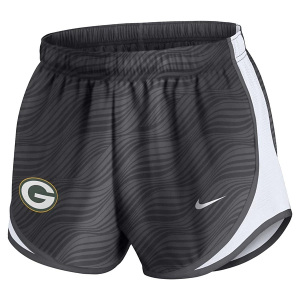 Women's Green Bay Packers Nike Tempo Shorts Large Anthracite
