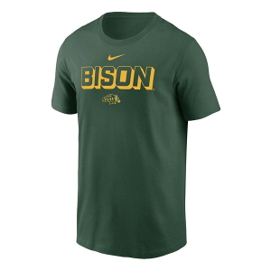 North Dakota State Bison Nike Sideline Legend T-Shirt 2XLarge Dark Green