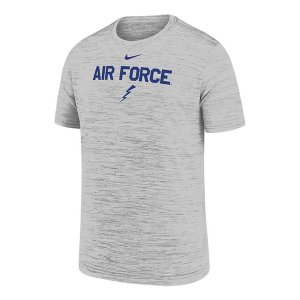 Air Force Falcons Nike Sideline Velocity Kids' T-Shirt XLarge Photon Dust