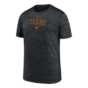 Texas Longhorns Nike Sideline Velocity Kids' T-Shirt Medium Black