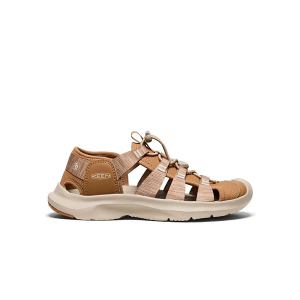 Women's KEEN Seanik H2 Closed Toe Sandals 10 Chipmunk/Cornstalk