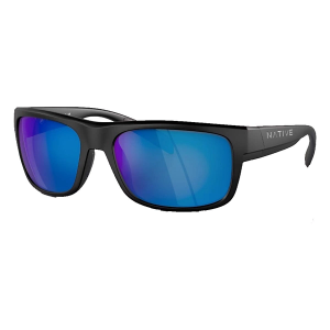 Men's Native Ashdown Polarized Sunglasses Matte Black/Blue