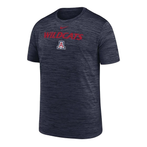 Arizona Wildcats Nike Sideline Velocity Kids' T-Shirt Small Navy
