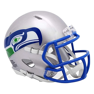 Riddell Seattle Seahawks Speed 2001 Throwback Mini Helmet