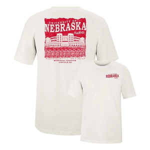 Nebraska Cornhuskers USCAPE Trailblaze T-Shirt Large Vintage White