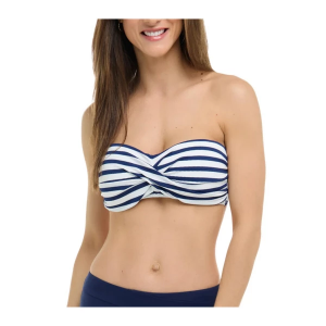 Women's Skye Clara Swim Bikini Top Contemporary Small Dark Sea