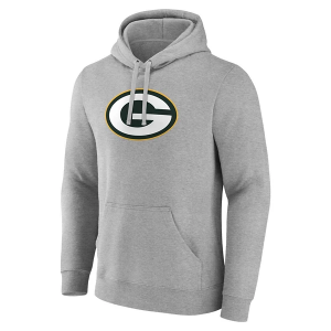Green Bay Packers Fanatics Primary Hoodie Medium Grey Heather