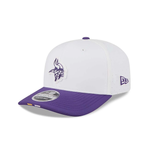 Minnesota Vikings New Era 2025 Training Camp 9Seventy Adjustable Hat One Size White