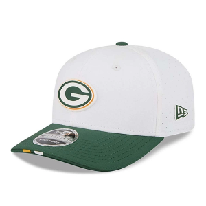 Green Bay Packers New Era 2025 Training Camp 9Seventy Adjustable Hat One Size White