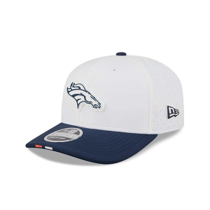 Denver Broncos New Era 2025 Training Camp 9Seventy Adjustable Hat One Size White