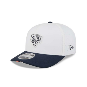 Chicago Bears New Era 2025 Training Camp 9Seventy Adjustable Hat One Size White