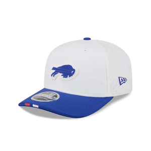 Buffalo Bills New Era 2025 Training Camp 9Seventy Adjustable Hat One Size White