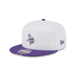 Minnesota Vikings New Era 2025 Training Camp 9Fifty Adjustable Hat One Size White