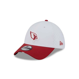 Arizona Cardinals New Era 2025 Training Camp 39Thirty Flexfit Hat L/XL White