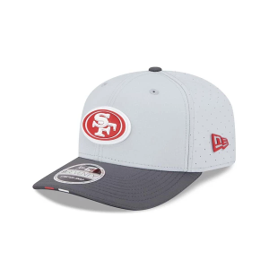 San Francisco 49ers New Era 2025 Training Camp 9Seventy Adjustable Hat One Size Grey