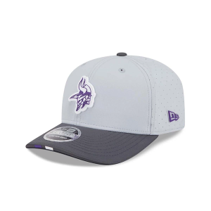 Minnesota Vikings New Era 2025 Training Camp 9Seventy Adjustable Hat One Size Grey