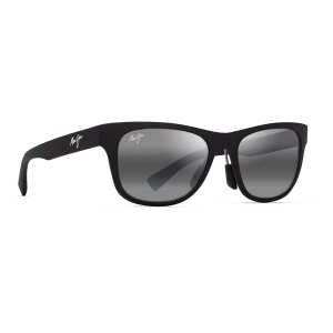 Men's Maui Jim Kapeau Polarized Sunglasses Matte Black/Neutral Grey Polarized