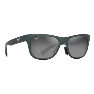 Men's Maui Jim Kapeau Polarized Sunglasses Matte Green/Neutral Grey Polarized