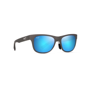Men's Maui Jim Kapeau Polarized Sunglasses Matte Grey/Blue Hawaii Polarized