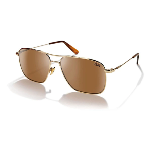 Men's Zeal Optics Pescadero Polarized Polarized Sunglasses Gold/Polarized Copper Lens