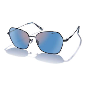 Men's Zeal Optics Fillmore Sunglasses Black Gloss/Horizon Blue