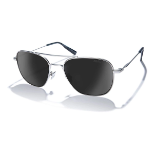 Men's Zeal Optics Skyway Sunglasses Matte Silver/Dark Grey